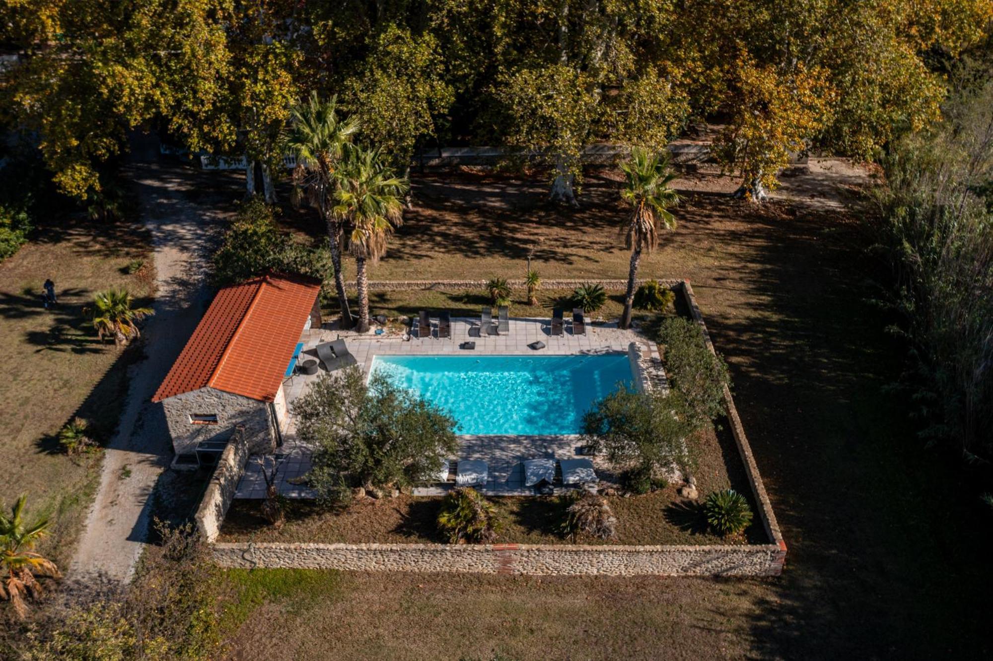 Saint-Génis Domaine Castell De Bles Bed & Breakfast エクステリア 写真